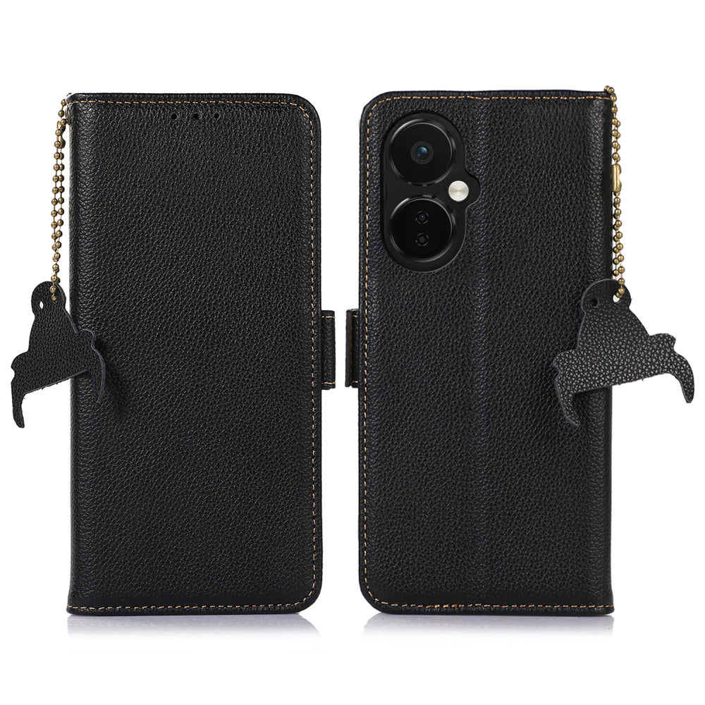 Genuine Cow Leather Phone Case for OnePlus Nord CE 3 Lite 5G Nord N30 5G RFID Blocking Wallet Stand Phone Cover Genuine Cow Leather Phone Case for OnePlus Nord CE 3 Lite 5G Nord N30 5G RFID Blocking Wallet Stand Phone Cover